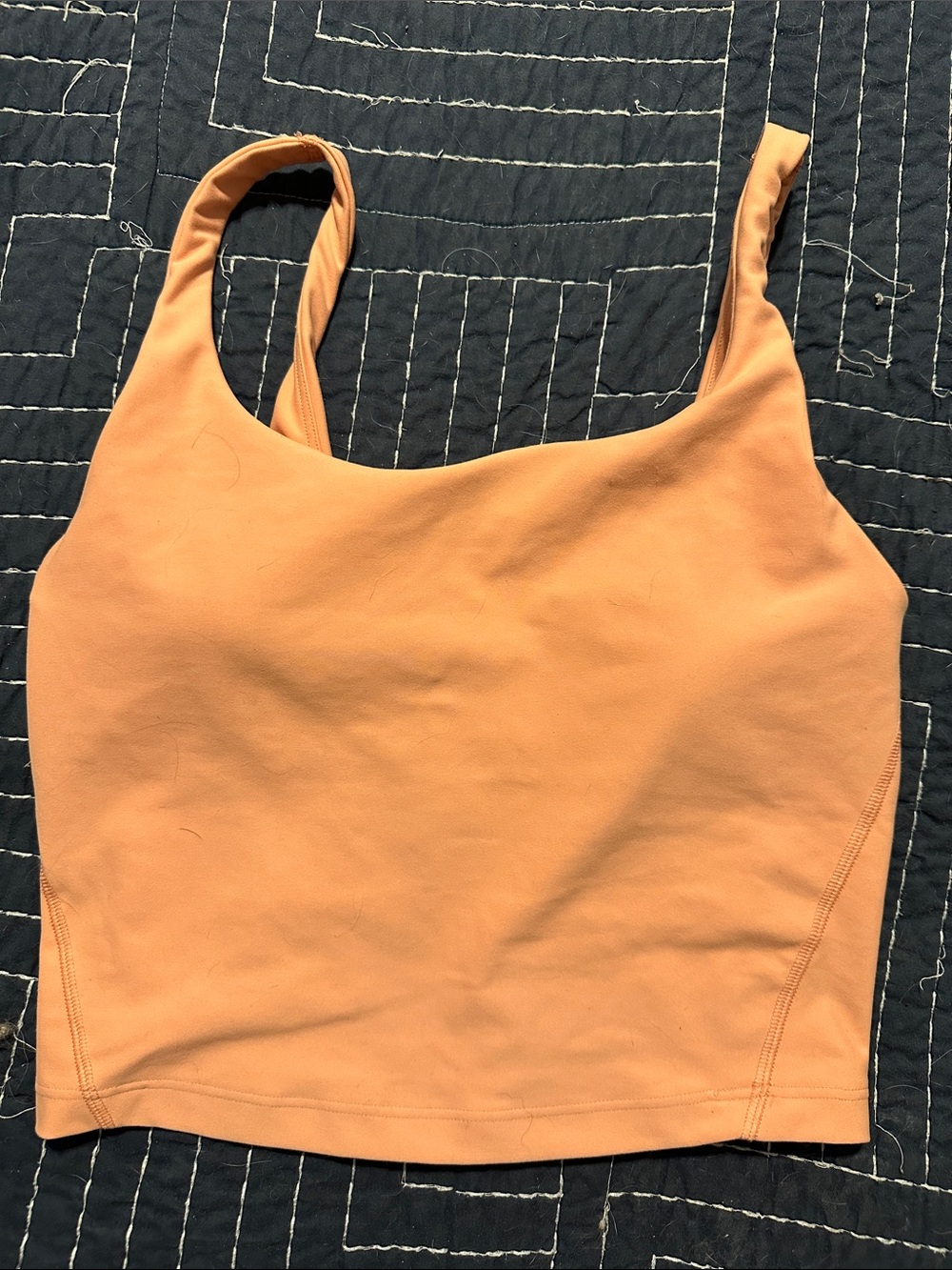 Old Navy Peach Crop Tank Top